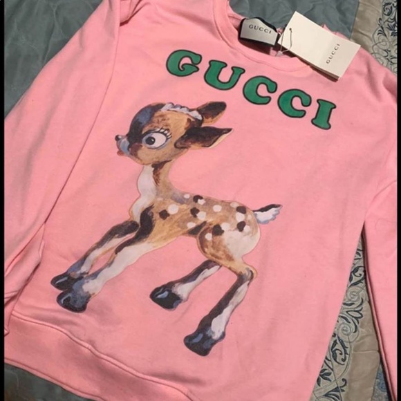 gucci fawn sweatshirt